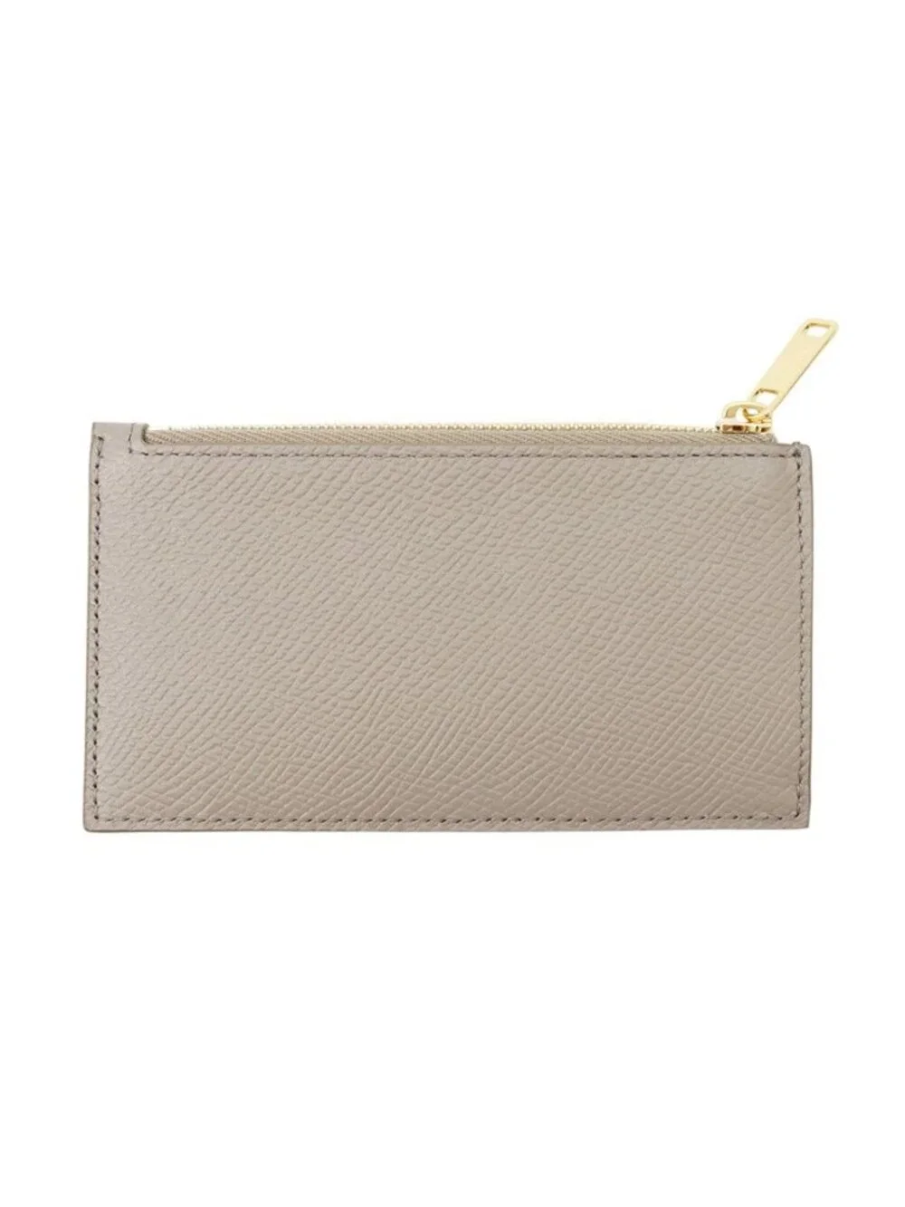 Celine Coin Purse Fragment Case Grained Calfskin Logo Card